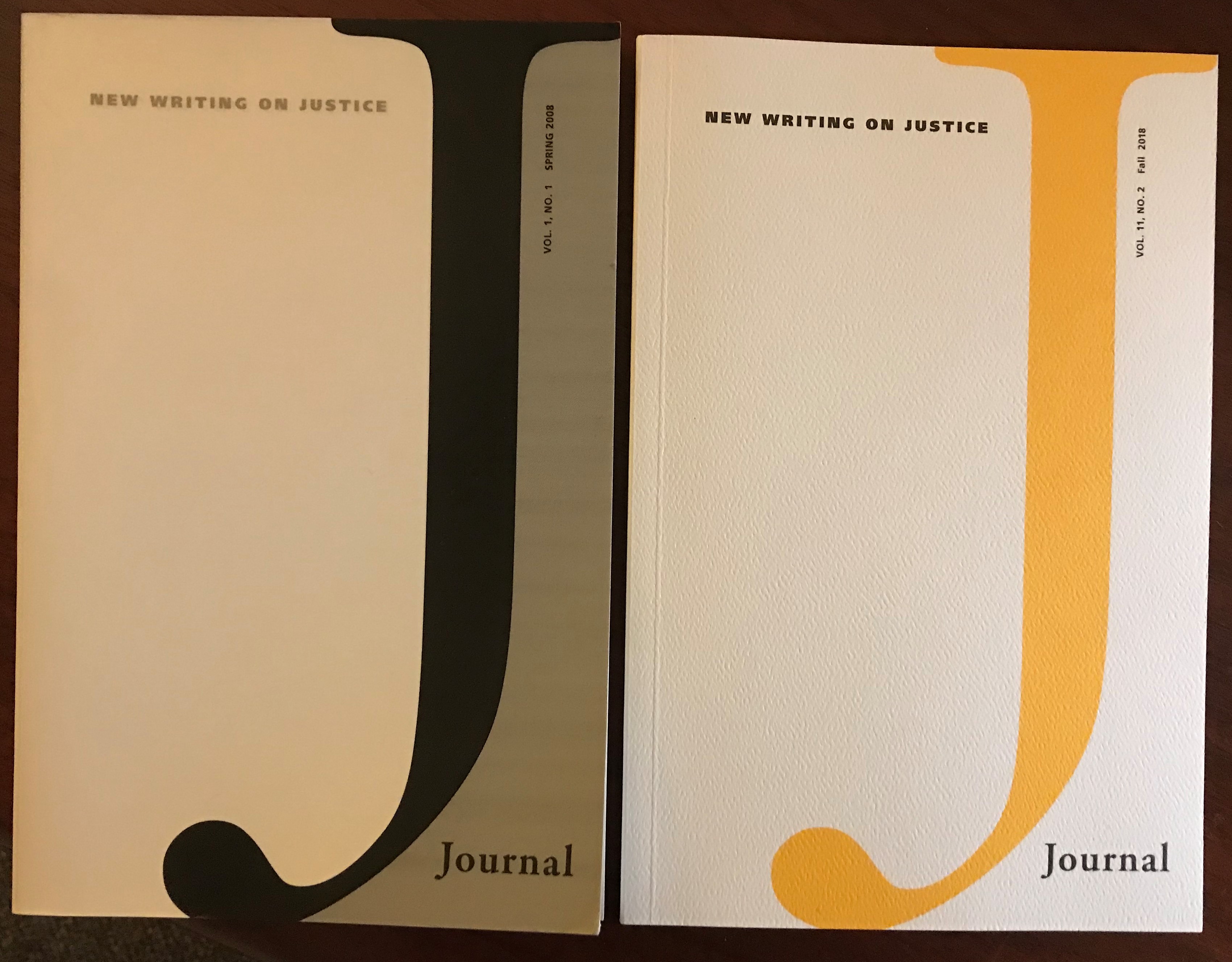 Cover art J Journal, issues 1 and 23