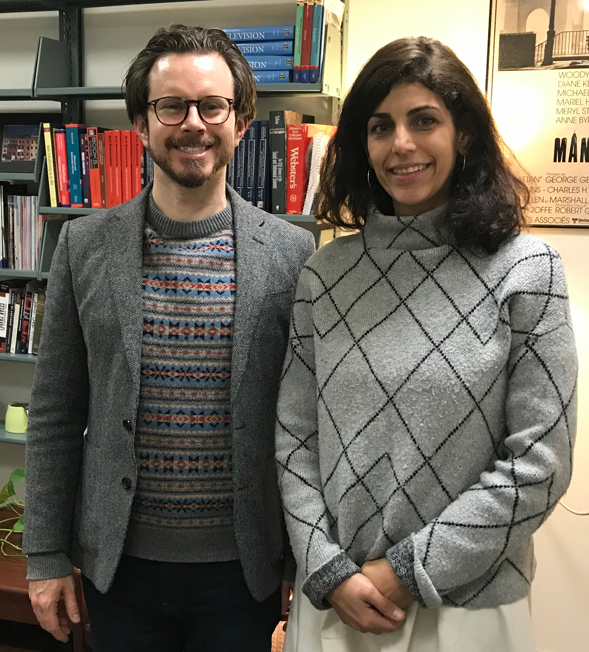 Bret Maney and Cristina Pérez Jimenez