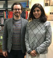 Bret Maney and Cristina Pérez Jimenez